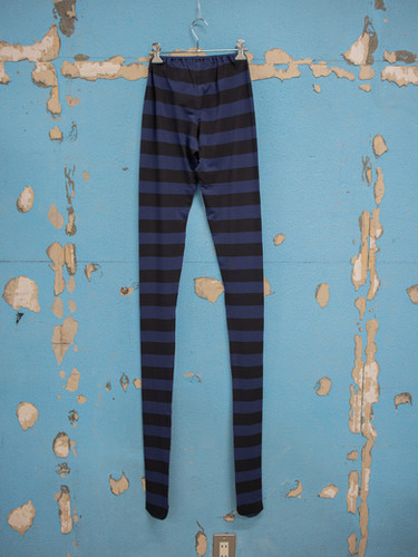 Ans Dotsloevner / DOLL TIGHTS / NAVY STRIPE | THE FOUR-EYED SHOP