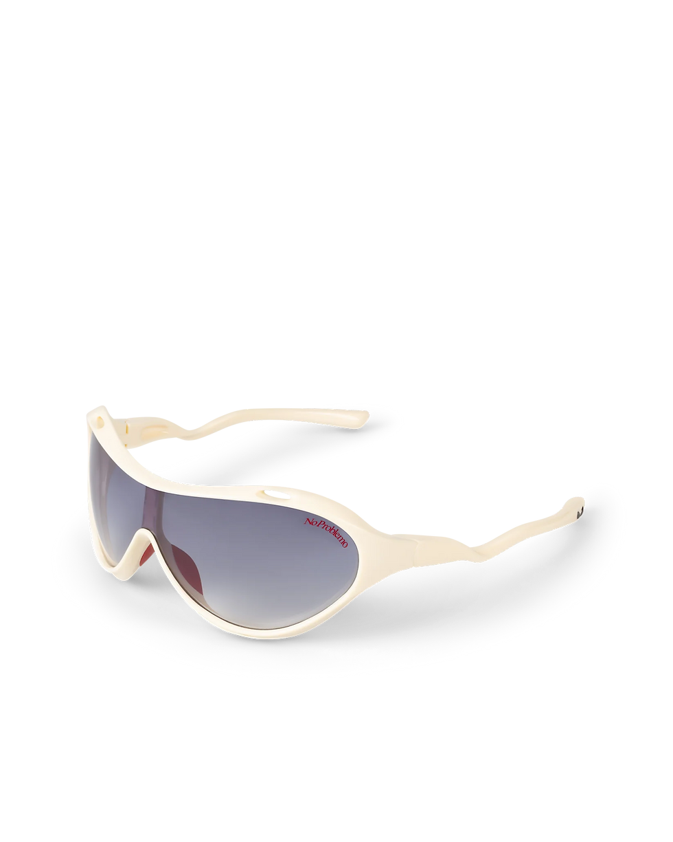 サムネイル： NO PROBLEMO X LE SPECS / IRIS / OFF WHITE / SMOKE GRAD