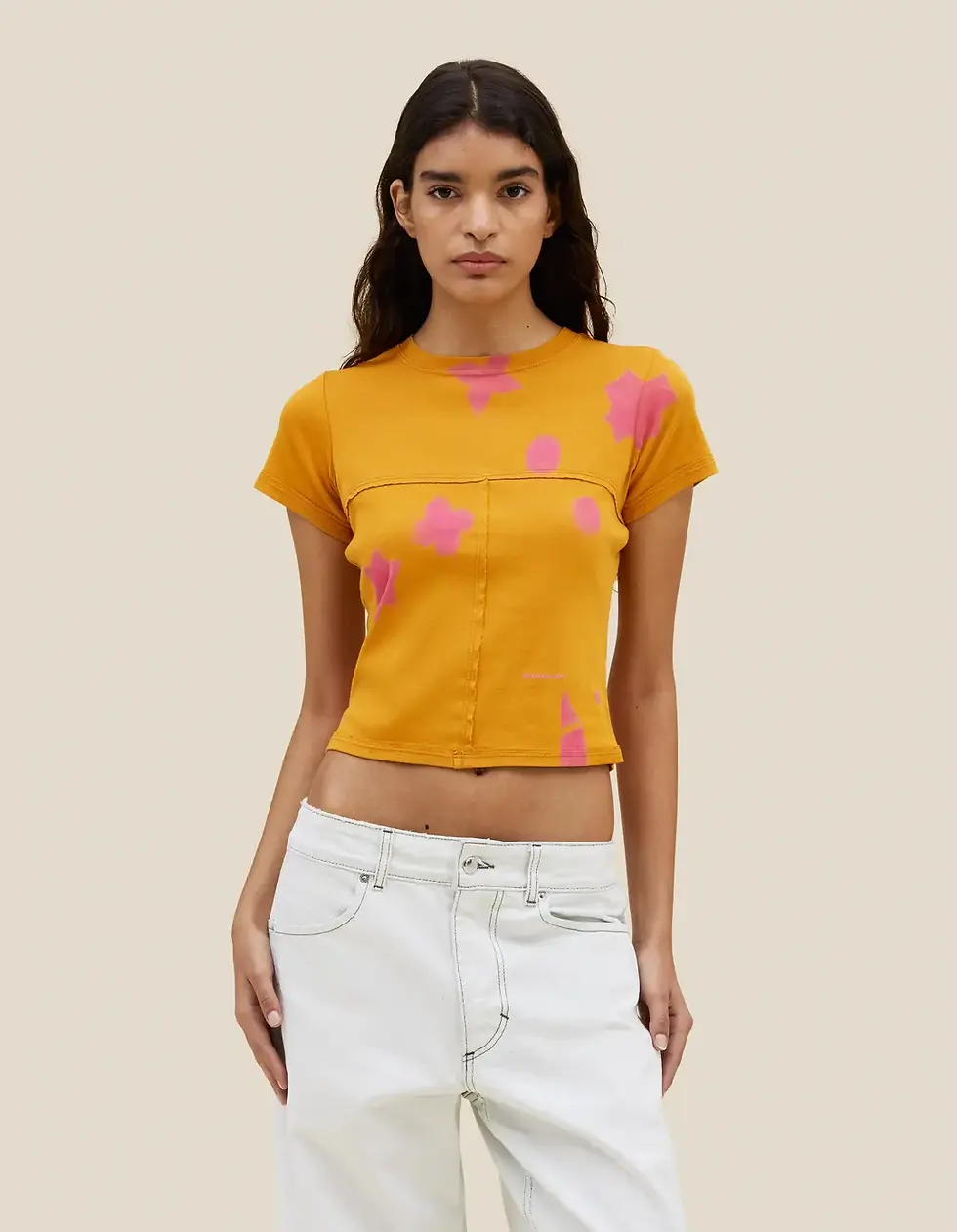 섬네일: ECKHAUS LATTA / LAPPED BABY TEE / POP