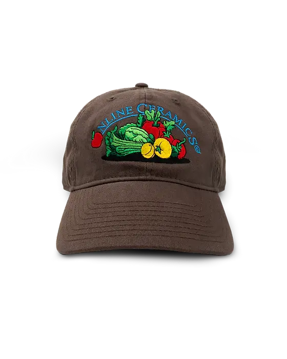 ONLINE CERAMICS / PRODUCE CAP / BROWN | THE FOUR-EYED SHOP
