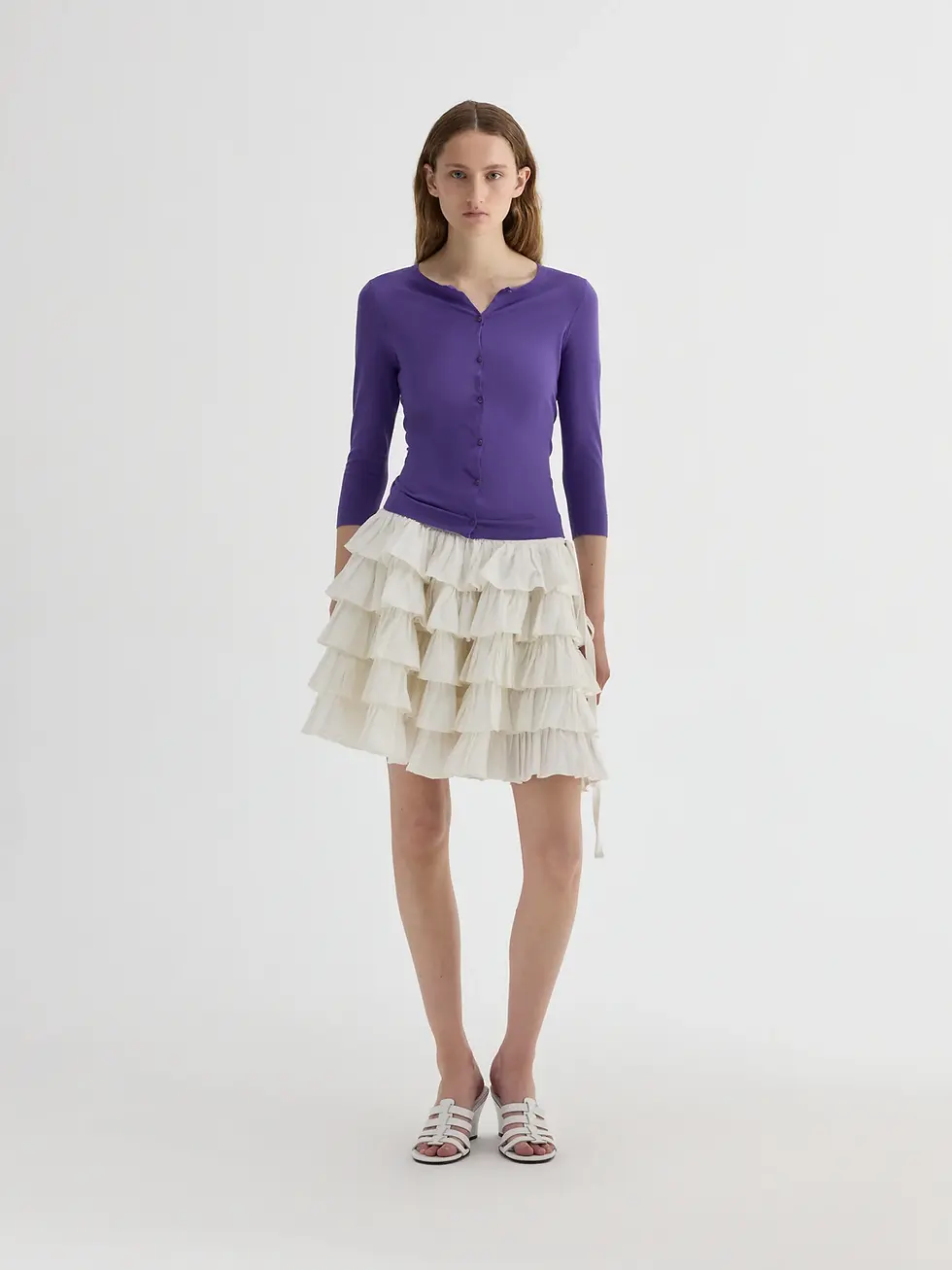 サムネイル： GIMAGUAS / ULLA MIDI SKIRT / WHITE