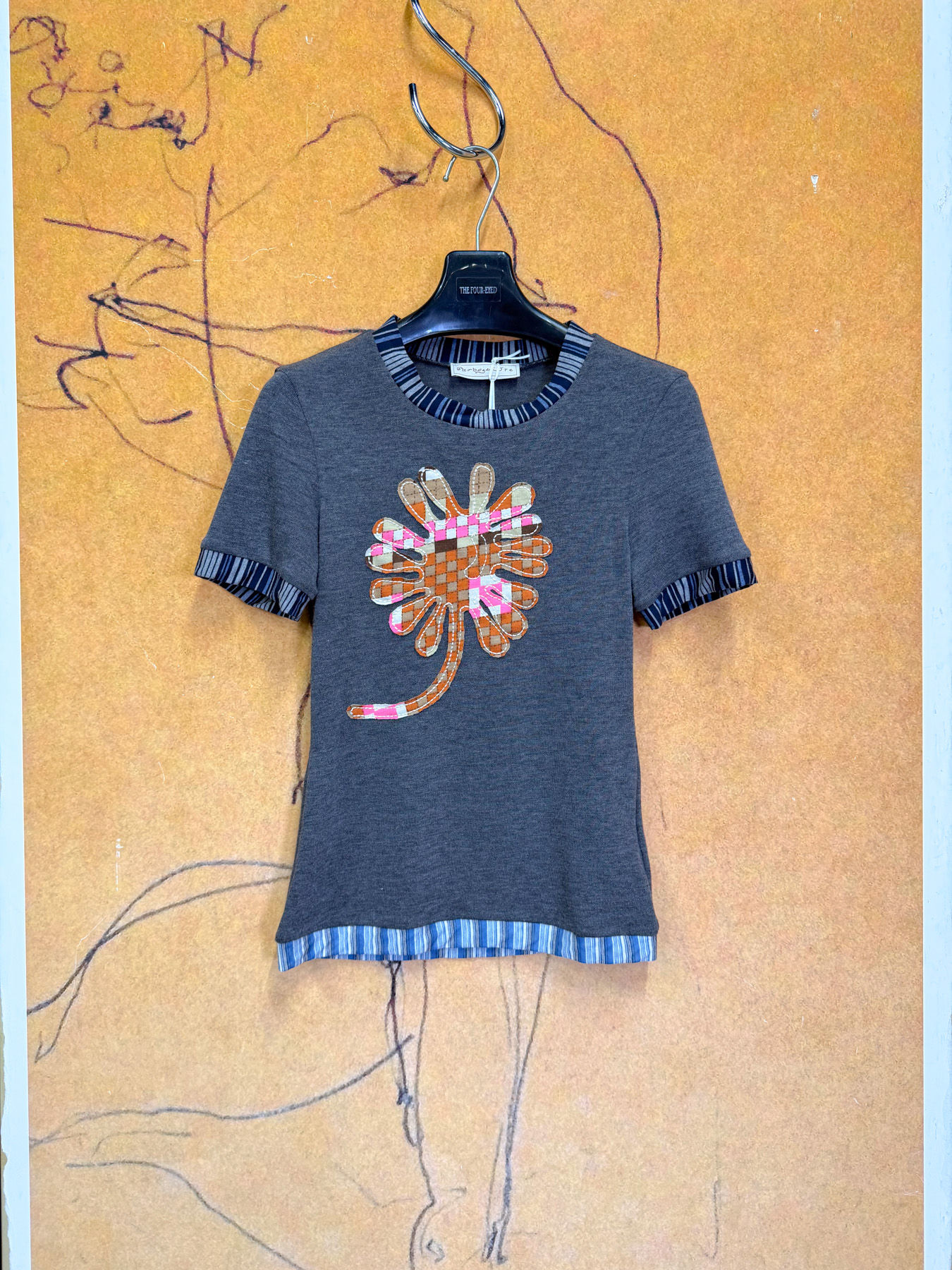 Garbage Core / FIORE T-SHIRT / GREY