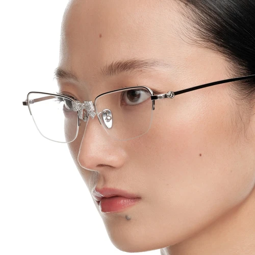 YVMIN X SHUSHUTONG / METAL BOWKNOT GLASSES / SILVER | THE FOUR