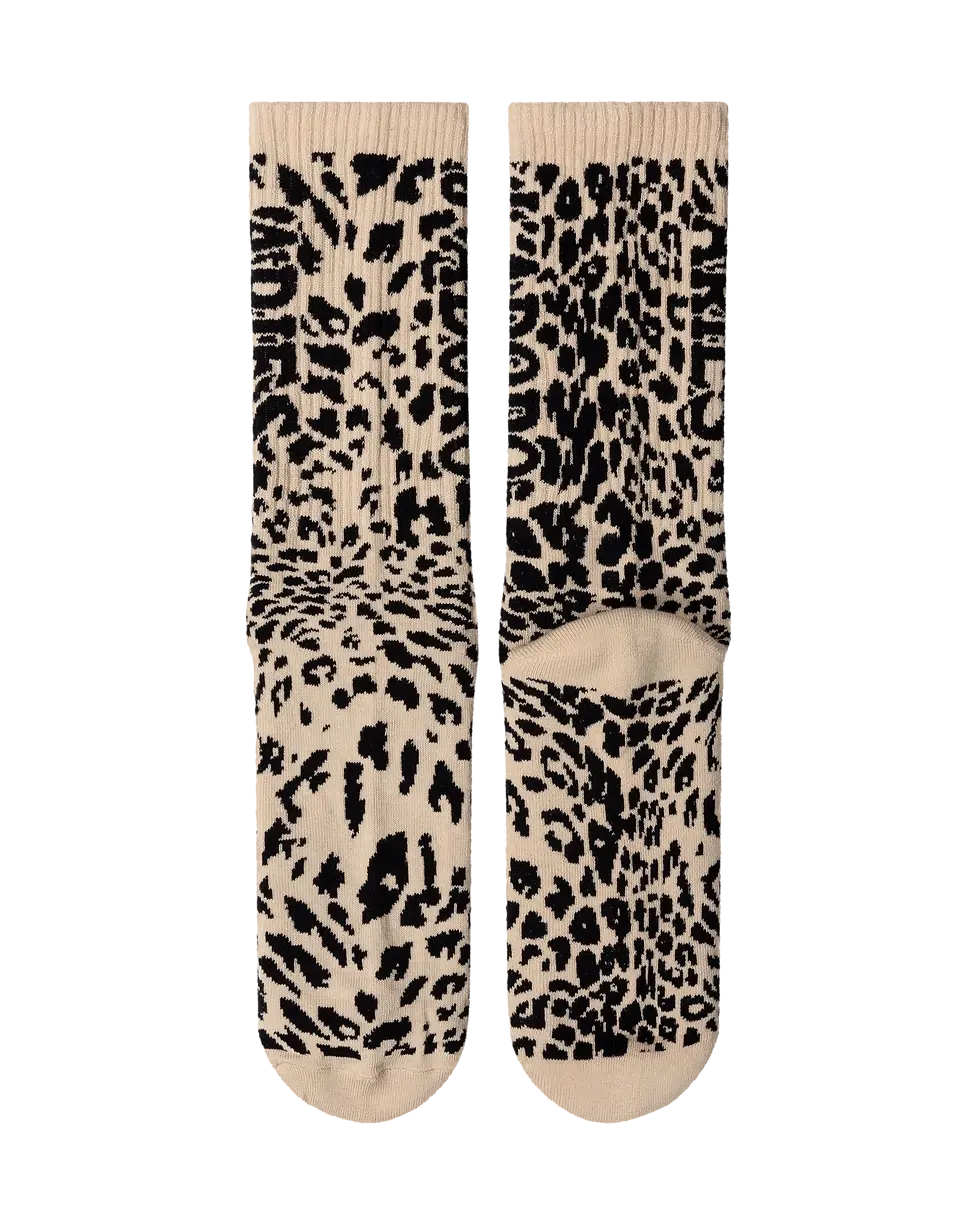 縮圖：Aries / J'adoro Aries Leopard Socks / Beige