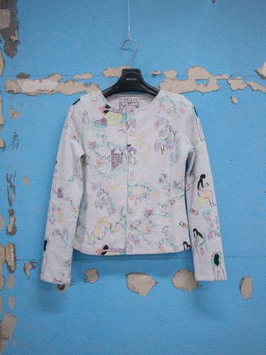 Ashley Williams / THERMAL CARDIGAN / GREY “DAY IN THE LIFE” | THE