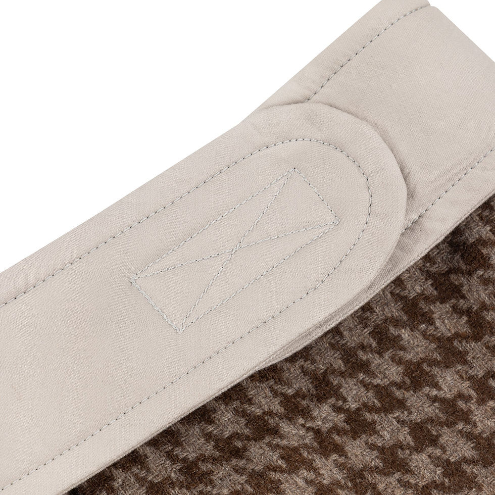 サムネイル： Ashley Williams / HOUNDSTOOTH BELT SKIRT / BROWN