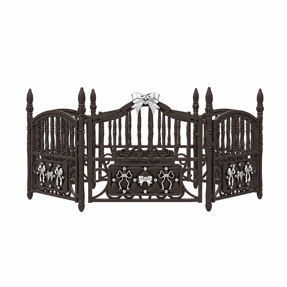 サムネイル： YVMIN x Ashley Williams / DREAM DOLL HOUSE TIARA / BROWN