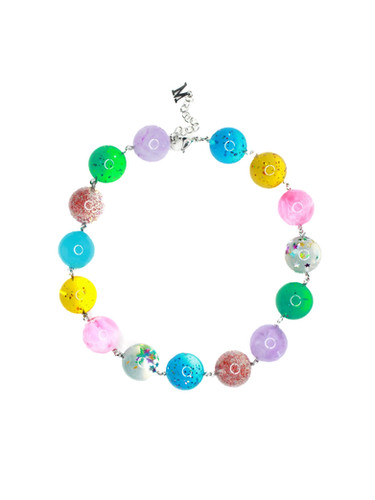 MARLAND BACKUS / BOUNCY BALL NECKLACE / MULTI | THE FOUR-EYED SHOP