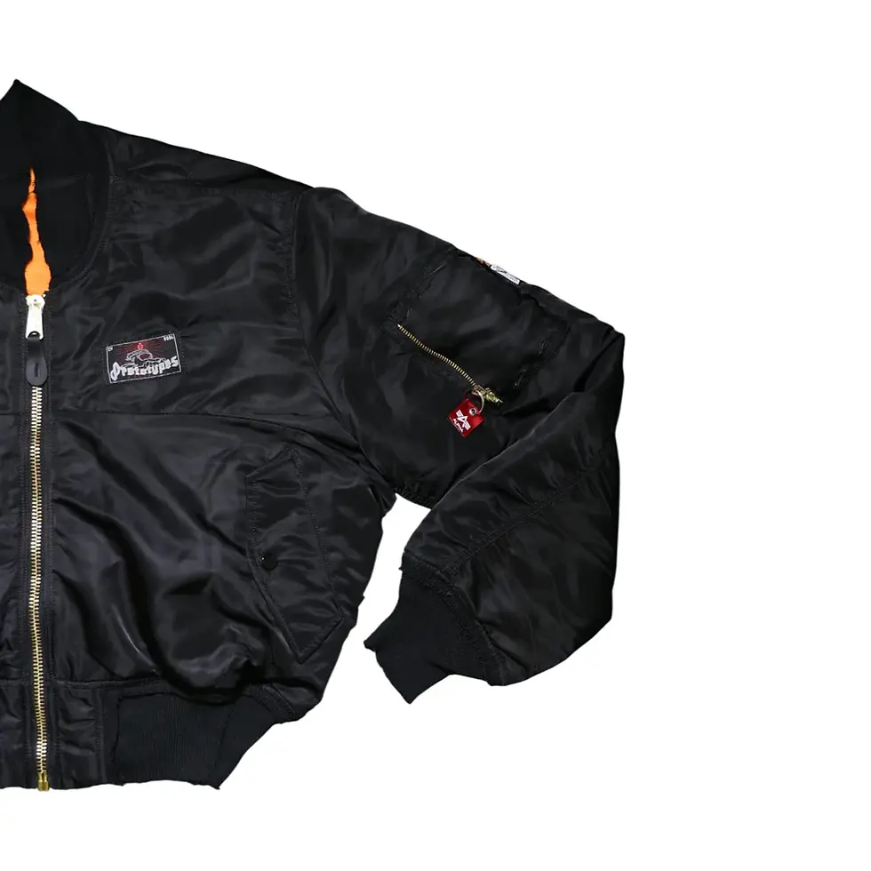 縮圖：PROTOTYPES / RHINESTONE BOMBER JACKET / BLACK
