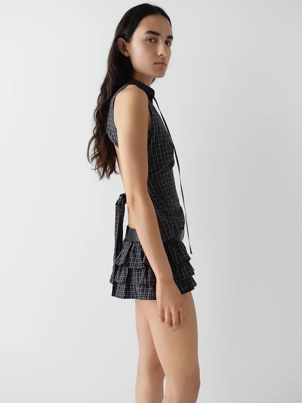 Thumbnail: GIMAGUAS / JARDIN SHORTS / BLACK CHECKS