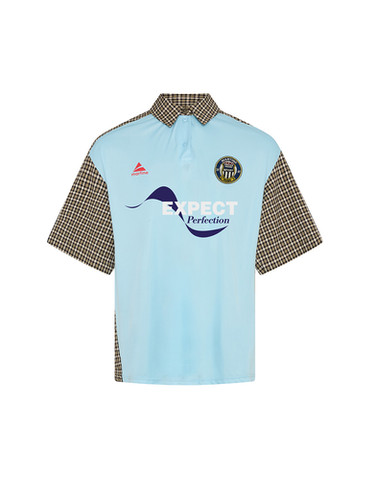 Martine Rose / POLOSHIRT / LIGHT BLUE | THE FOUR-EYED SHOP