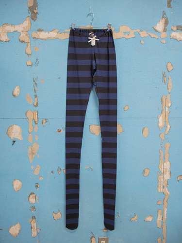 Ans Dotsloevner / DOLL TIGHTS / NAVY STRIPE | THE FOUR-EYED SHOP