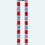 Thumbnail: Charles Jeffrey / SKINNY SCARF / RED BLUE