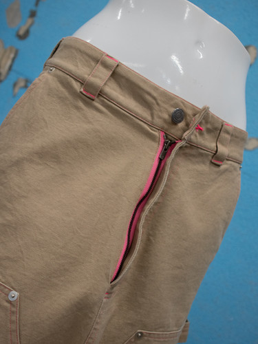 ansdotsloevner パンツ Ans Dotsloevner x THE FOUR-EYED / DOUBLE KNEE SAROUEL PANTS