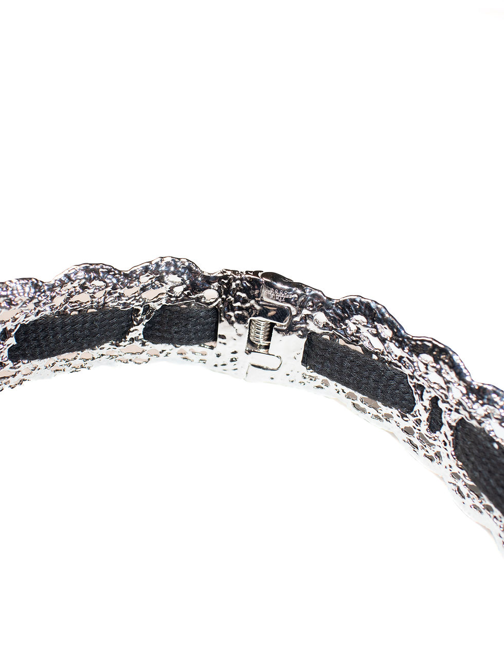 섬네일: YVMIN x SHUSHUTONG / BRAIDED LACE CHOCKER / BLACK