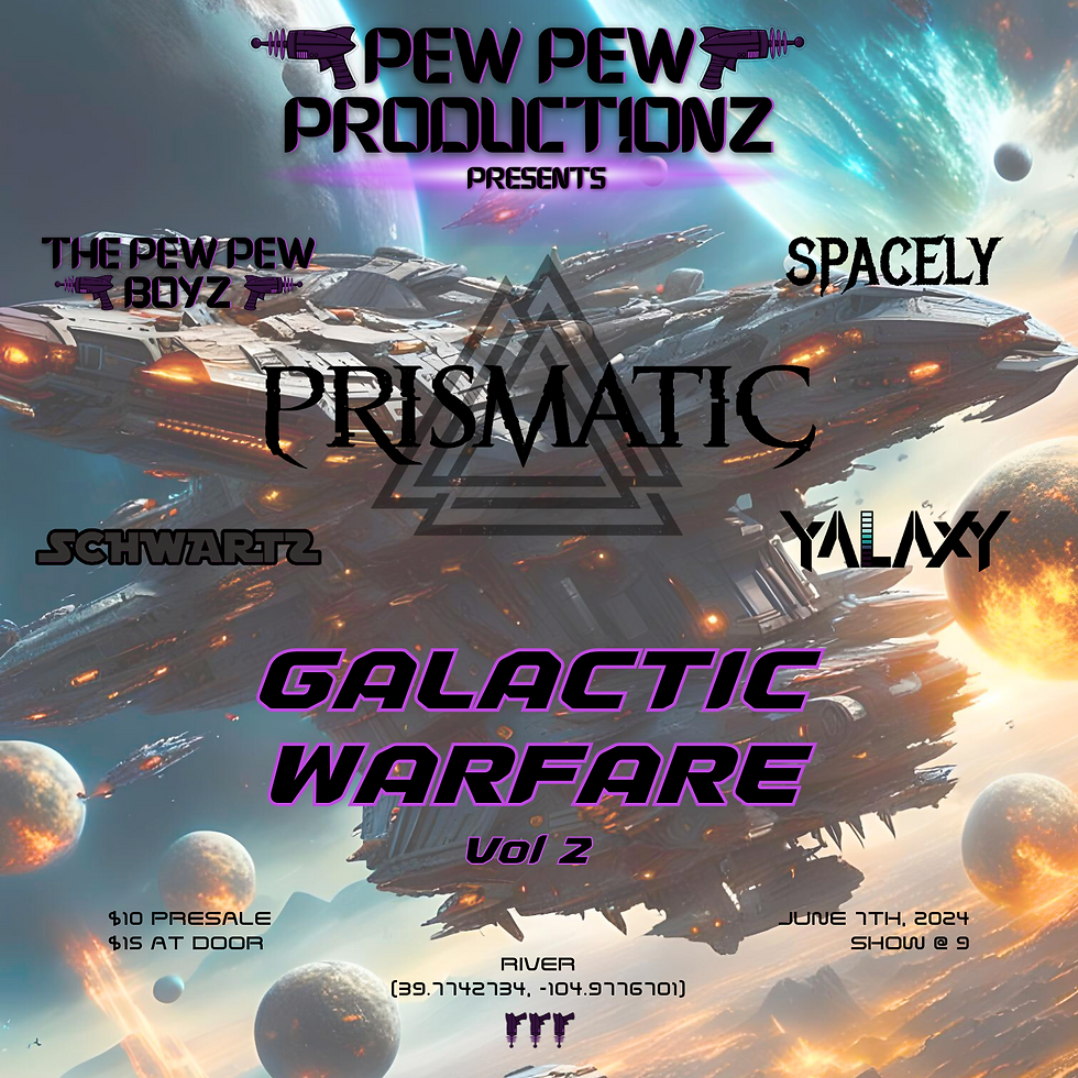 Pew Pew Productions Presents: GALACTIC WARFARE VOL 2