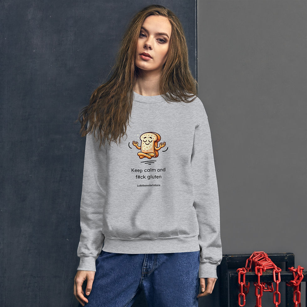 Thumbnail: Sudadera Unisex Zen - Keep Calm & F#ck Gluten