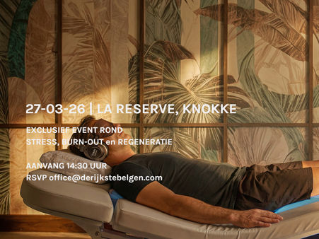 Stress, Burn-out en Regeneratie.