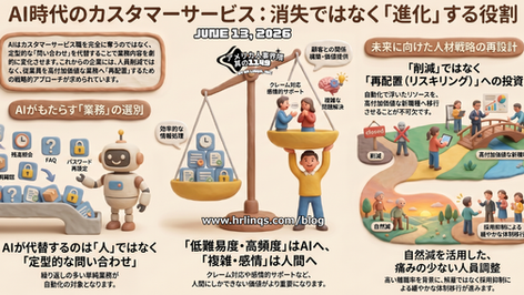 2030年までにカスタマーサービス職の半数が消える? / AI Is Reshaping the Future of Customer Service Work :「アメリカ人事界隈」#アメリカHR #HRLinqs #HRLinqsLearning #HRLinqsConnect