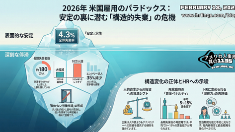 失業率4.3%でも安心できない理由 / Why Jobs Are Growing but Job Seekers Are Struggling:「アメリカ人事界隈」#アメリカHR #HRLinqs #HRLinqsLearning #HRLinqsConnect