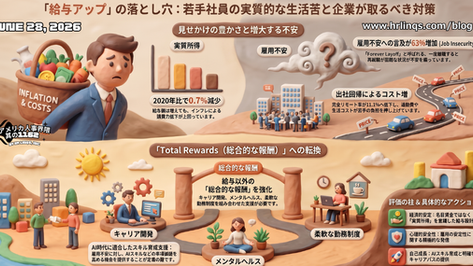 初任給アップでも実質賃金はマイナス / The Hidden Reality Behind Rising Entry-Level Pay :「アメリカ人事界隈」#アメリカHR #HRLinqs #HRLinqsLearning #HRLinqsConnect