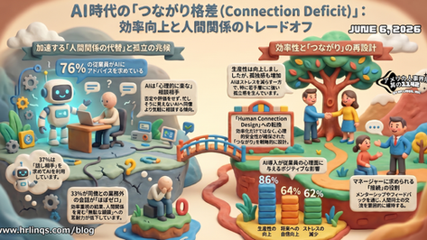 AI時代、“雑談”が消える職場が増える可能性 / Employees Are Turning to AI Instead of Colleagues :「アメリカ人事界隈」#アメリカHR #HRLinqs #HRLinqsLearning #HRLinqsConnect