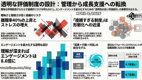 評価制度の盲点 / The Hidden Risk in Performance Management :「アメリカ人事界隈」#アメリカHR #HRLinqs #HRLinqsLearning #HRLinqsConnect