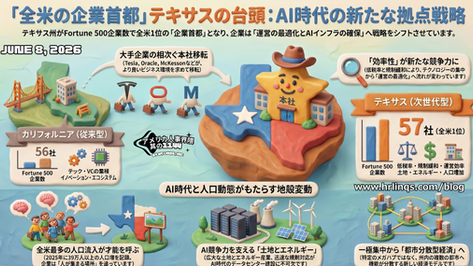 “Silicon Valley一強時代”が終わり始めている / The End of Silicon Valley Dominance :「アメリカ人事界隈」#アメリカHR #HRLinqs #HRLinqsLearning #HRLinqsConnect