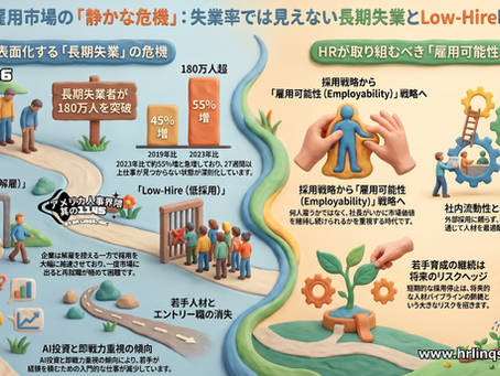 仕事はあるのに採用されない時代へ / Why Long-Term Unemployment Is Rising Across America:「アメリカ人事界隈」#アメリカHR #HRLinqs #HRLinqsLearning #HRLinqsConnect