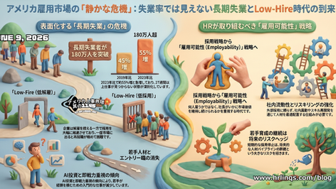 仕事はあるのに採用されない時代へ / Why Long-Term Unemployment Is Rising Across America:「アメリカ人事界隈」#アメリカHR #HRLinqs #HRLinqsLearning #HRLinqsConnect