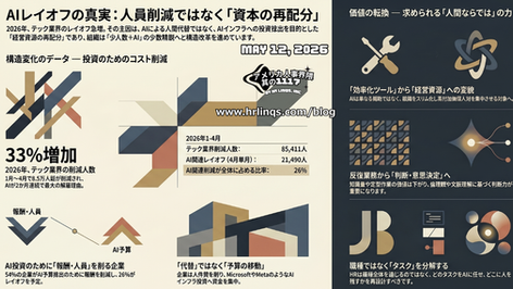 “AI投資”の裏で進む人員削減 / The Workforce Cuts Behind the AI Boom:「アメリカ人事界隈」#アメリカHR #HRLinqs #HRLinqsLearning #HRLinqsConnect