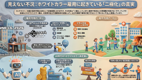 AI時代の新たな格差:「働いている業界」で明暗が分かれる / The New Divide in the Labor Market :「アメリカ人事界隈」#アメリカHR #HRLinqs #HRLinqsLearning #HRLinqsConnect