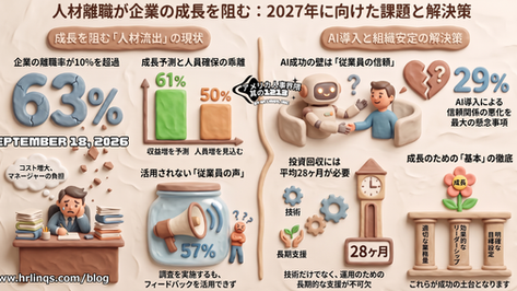 成長計画を支える離職分析と実行管理 / Employee Retention Strategy :「アメリカ人事界隈」#アメリカHR #HRLinqs #HRLinqsLearning #HRLinqsConnect