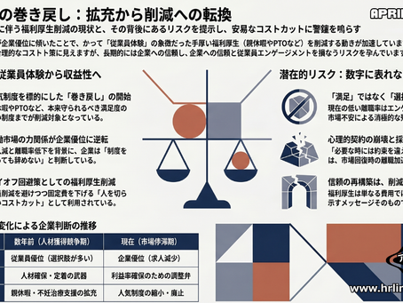 レイオフの代わりに福利厚生削減 / Parental Leave and PTO Are Shrinking:「アメリカ人事界隈」#アメリカHR #HRLinqs #HRLinqsLearning #HRLinqsConnect