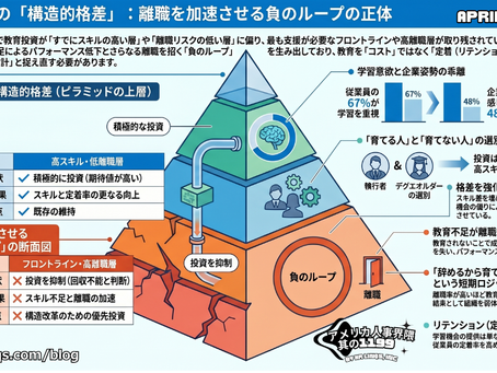 企業が見落とす離職と教育の関係性 / Rethinking Training and Retention:「アメリカ人事界隈」#アメリカHR #HRLinqs #HRLinqsLearning #HRLinqsConnect
