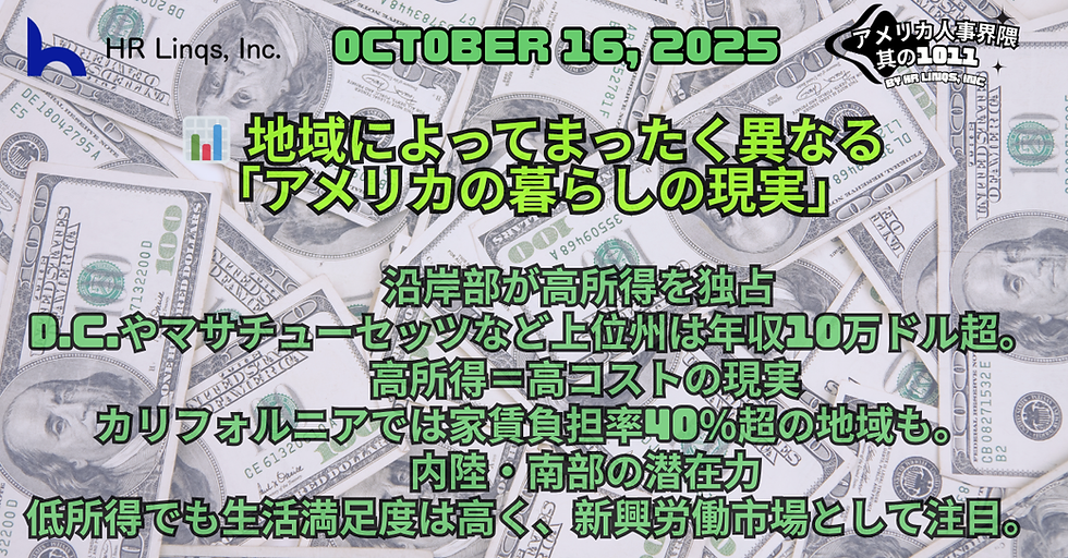 米国の州別世帯年収ランキング2024 / Median Household Income by US State：「アメリカ人事界隈」#アメリカHR #HRLinqs #HRLinqsLearning 