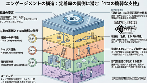 給与だけではエンゲージメントは上がらない / Compensation Alone Is Not Driving Engagement:「アメリカ人事界隈」#アメリカHR #HRLinqs #HRLinqsLearning #HRLinqsConnect