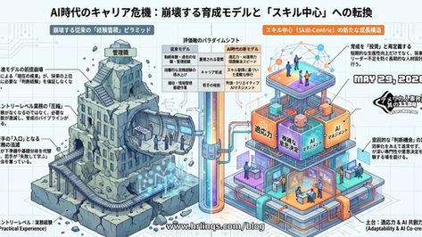 AIは“仕事”ではなく“キャリア”を壊すのか / AI May Break Careers Before It Replaces Jobs :「アメリカ人事界隈」#アメリカHR #HRLinqs #HRLinqsLearning #HRLinqsConnect