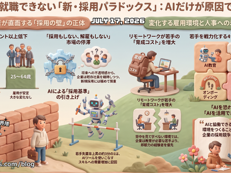 なぜ新卒採用は厳しくなったのか / Why Entry-Level Hiring Is Becoming So Difficult :「アメリカ人事界隈」#アメリカHR #HRLinqs #HRLinqsLearning #HRLinqsConnect