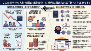 AI時代のテック人材市場 / The AI Era Tech Talent Market:「アメリカ人事界隈」#アメリカHR #HRLinqs #HRLinqsLearning #HRLinqsConnect