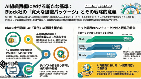 主要テック企業の退職支援比較 / AI Comparing Severance Across Tech Firms :「アメリカ人事界隈」#アメリカHR #HRLinqs #HRLinqsLearning #HRLinqsConnect