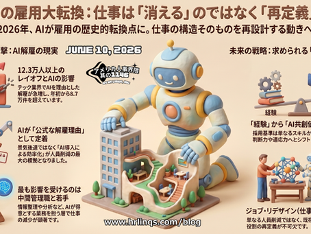 テック業界12万人削減 / AI Becomes the Leading Reason for Tech Layoffs :「アメリカ人事界隈」#アメリカHR #HRLinqs #HRLinqsLearning #HRLinqsConnect