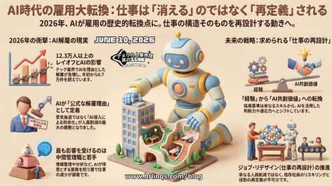 テック業界12万人削減 / AI Becomes the Leading Reason for Tech Layoffs :「アメリカ人事界隈」#アメリカHR #HRLinqs #HRLinqsLearning #HRLinqsConnect