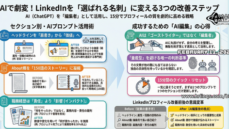 職歴より伝え方 / Why Presentation Matters More Than Titles on LinkedIn:「アメリカ人事界隈」#アメリカHR #HRLinqs #HRLinqsLearning #HRLinqsConnect