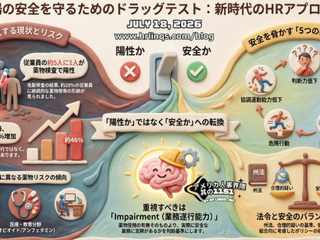 従業員の5人に1人が薬物使用? / 1 in 5 Workers May Be Using Drugs :「アメリカ人事界隈」#アメリカHR #HRLinqs #HRLinqsLearning #HRLinqsConnect