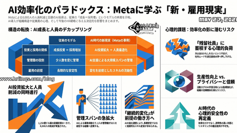 「今年はもうレイオフしない」:Metaが社員へ約束した2つのこと / No More Layoffs This Year :「アメリカ人事界隈」#アメリカHR #HRLinqs #HRLinqsLearning #HRLinqsConnect