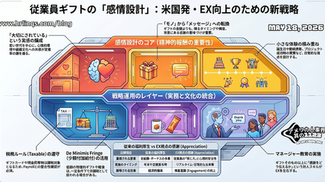 小さなギフトが組織を変える?/ The Business Case for Employee Gifts:「アメリカ人事界隈」#アメリカHR #HRLinqs #HRLinqsLearning #HRLinqsConnect