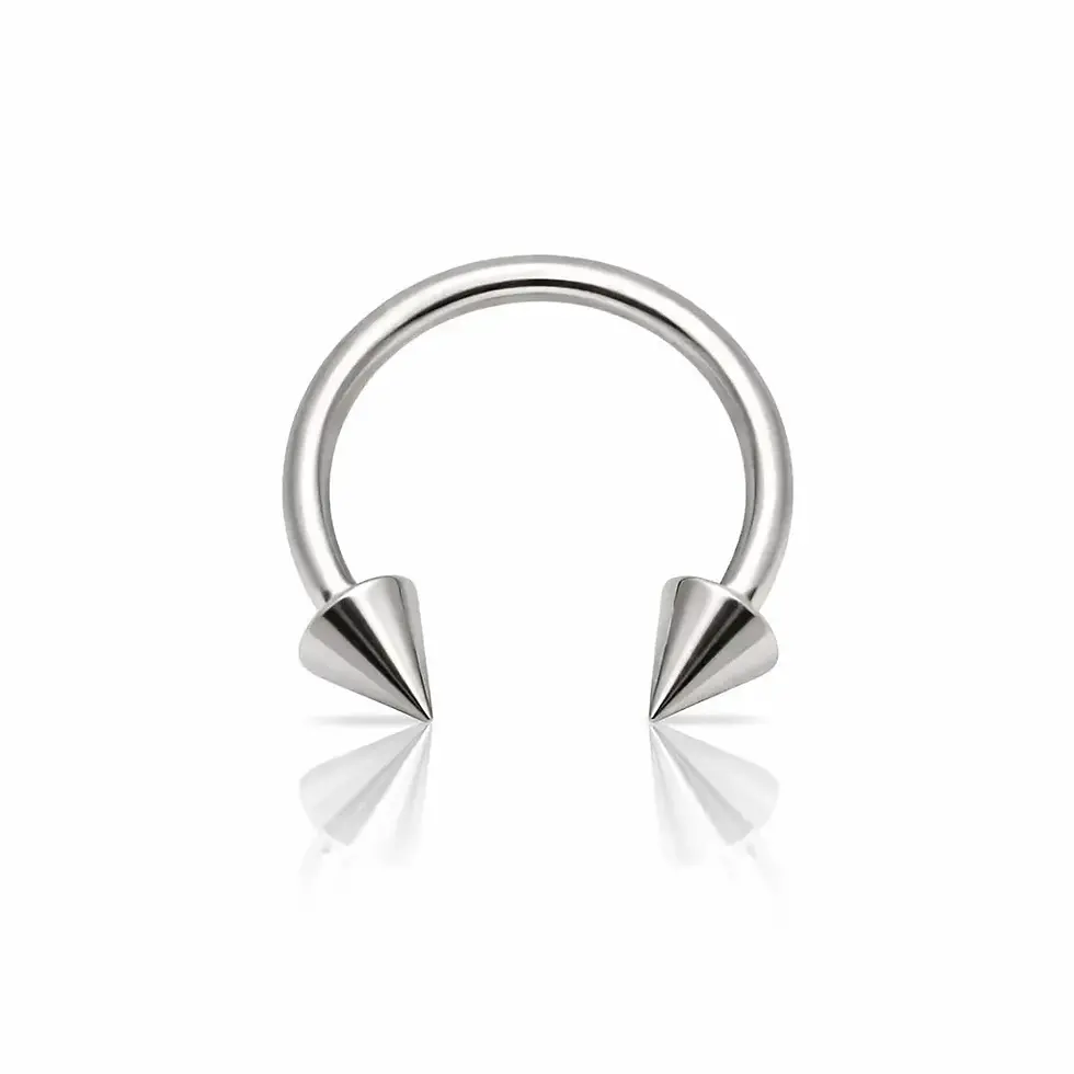 Piercing arcade circulaire pointe