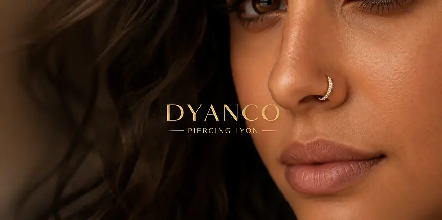 Piercing Nez- Anneau, Septum, Courbé et Stud en Or, Titane & Acier.