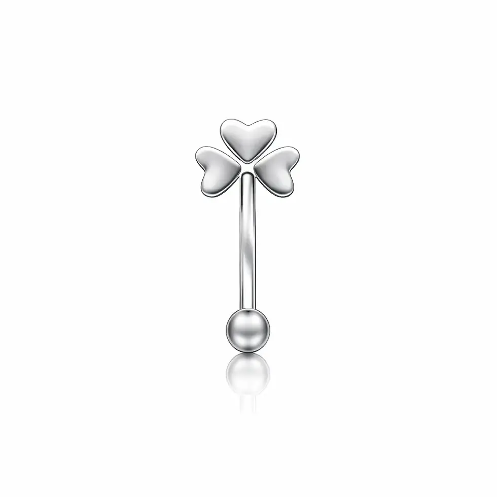 Piercing arcade trefle